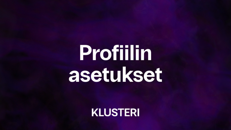 Klusteri